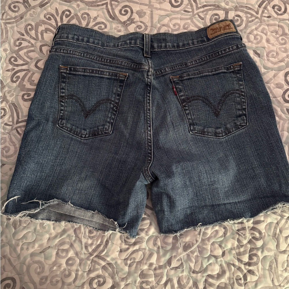 Levi Denim Blue Women's Shorts